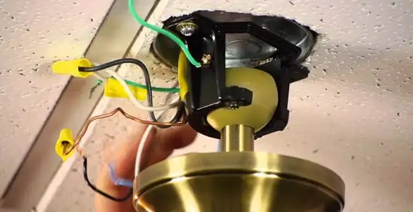 Ceiling fan wiring repair and electrical connection service in Harrisburg, PA