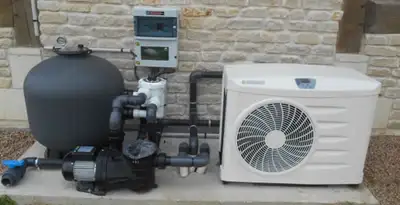 electric heater installation services with connected outdoor heating system equipment in Harrisburg, PA