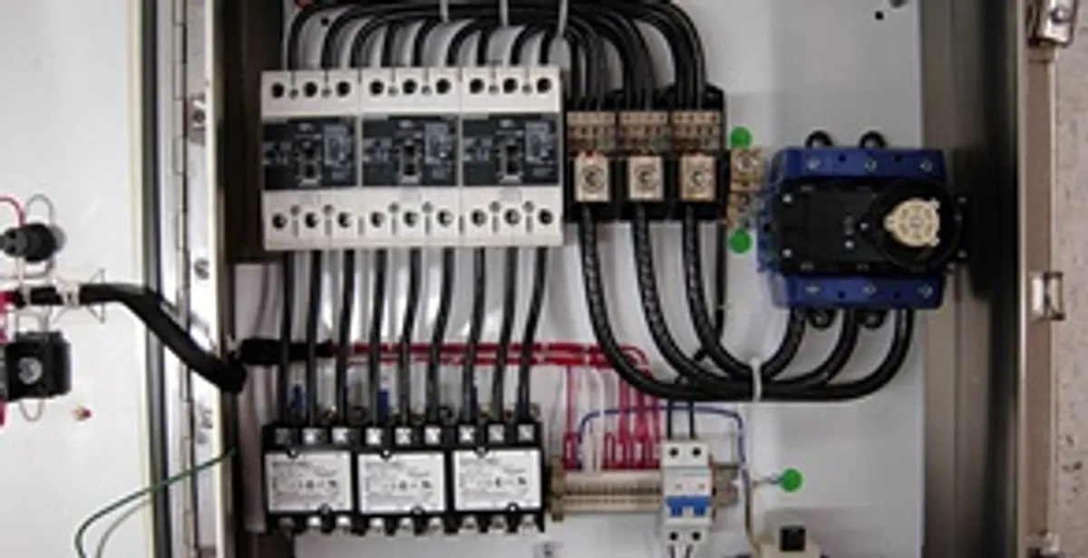 Electrical panel installation with organized circuit breakers and wiring in Harrisburg, PA