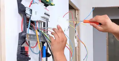 electrician services performing residential electrical panel wiring in Harrisburg, PA