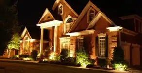electrician services providing professional exterior electrical lighting in Harrisburg, PA